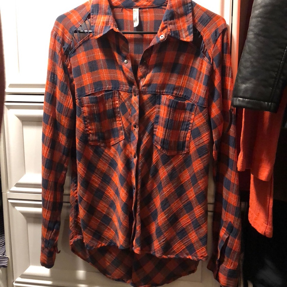 Free People Flannel XS